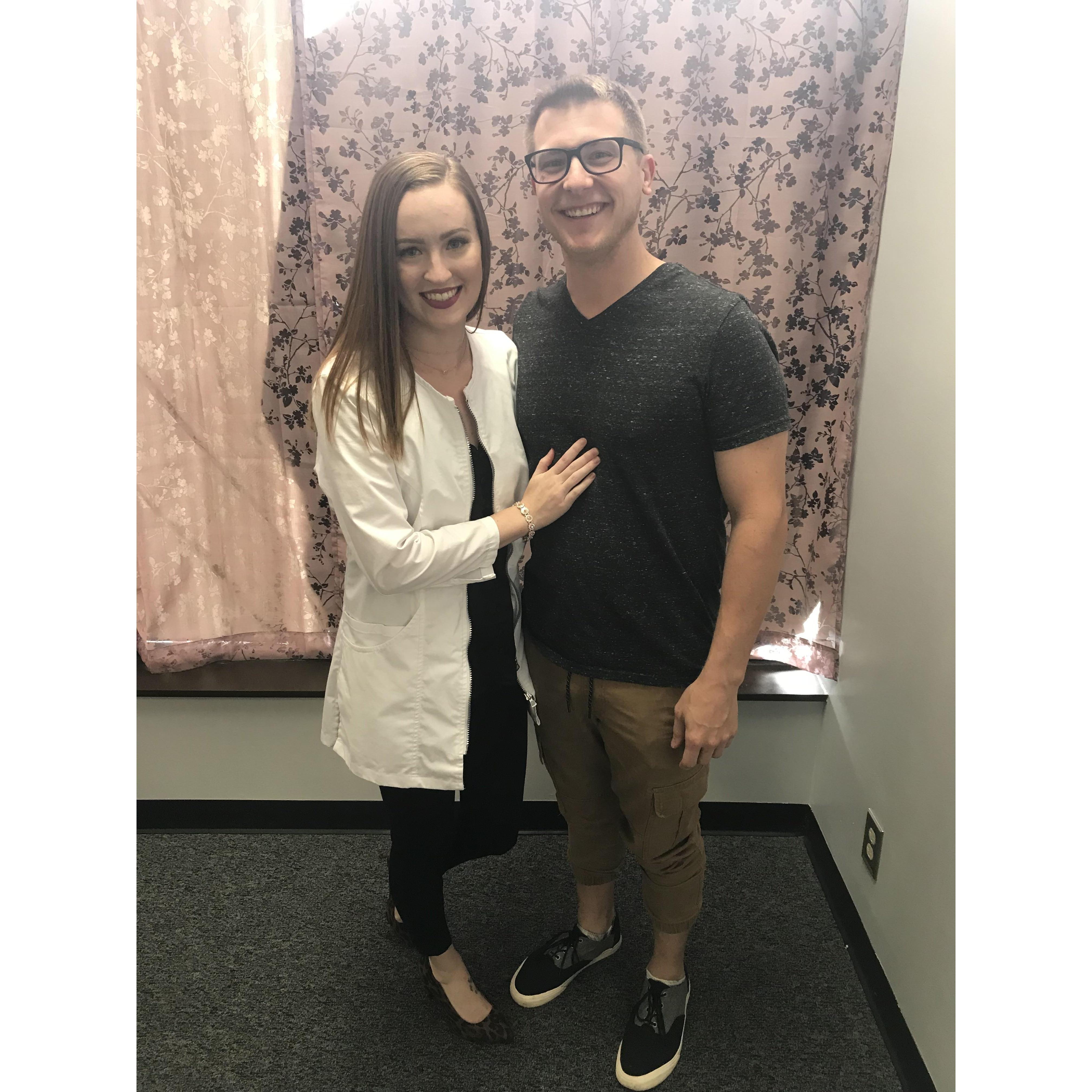 Graduation from Esthetics School!