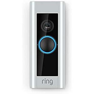 Ring Wi-Fi Enabled Video Doorbell in Satin Nickel, Works with Alexa