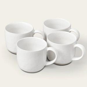 Mugs- Speckled White