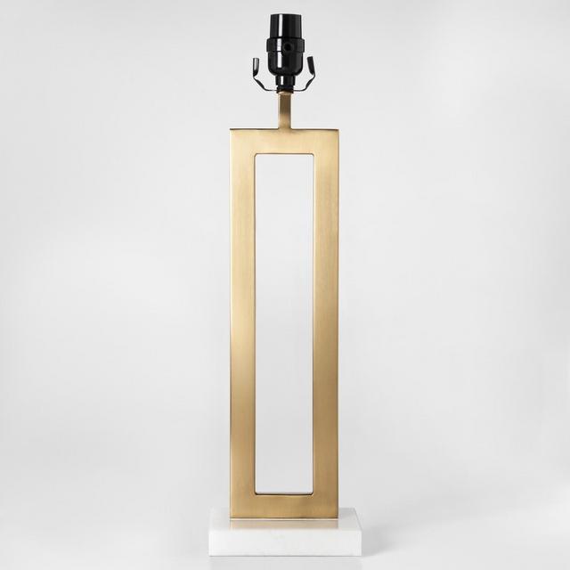 Weston Window Large Lamp Base Brass Includes Energy Efficient Light Bulb - Project 62™