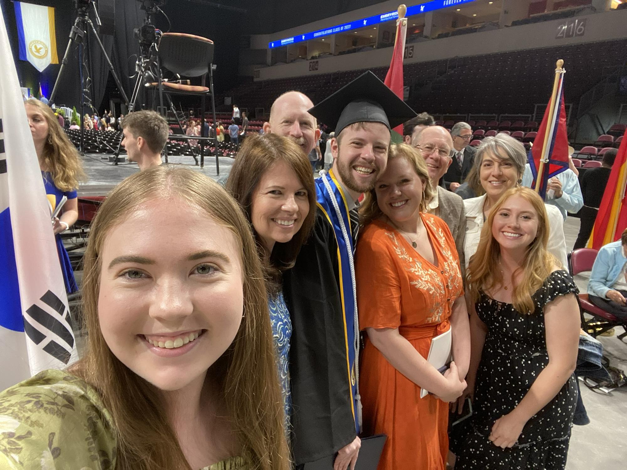 Lucas' graduation day! Such a happy day. We are all so proud of him.
