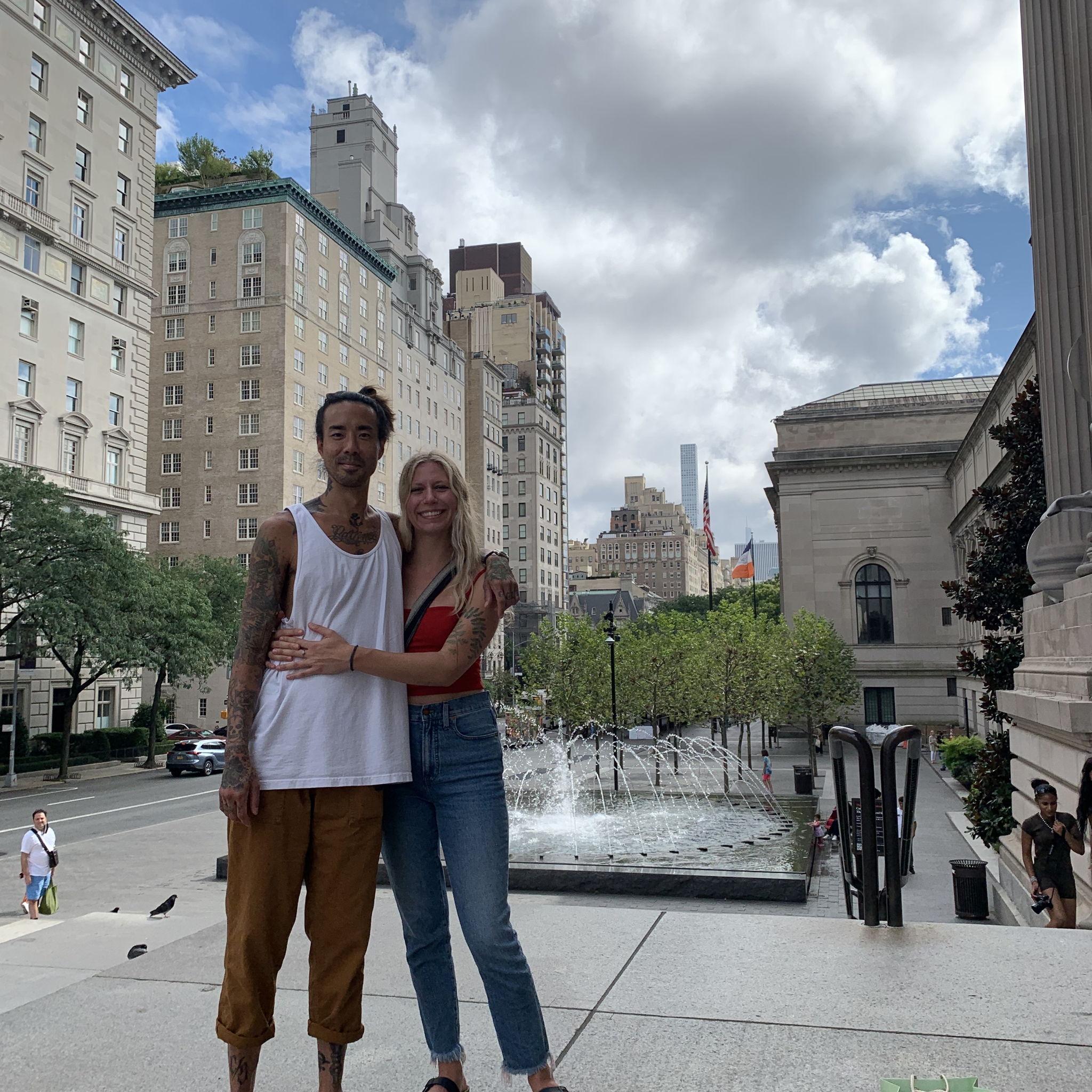 NYC 2020 Outside of the MET