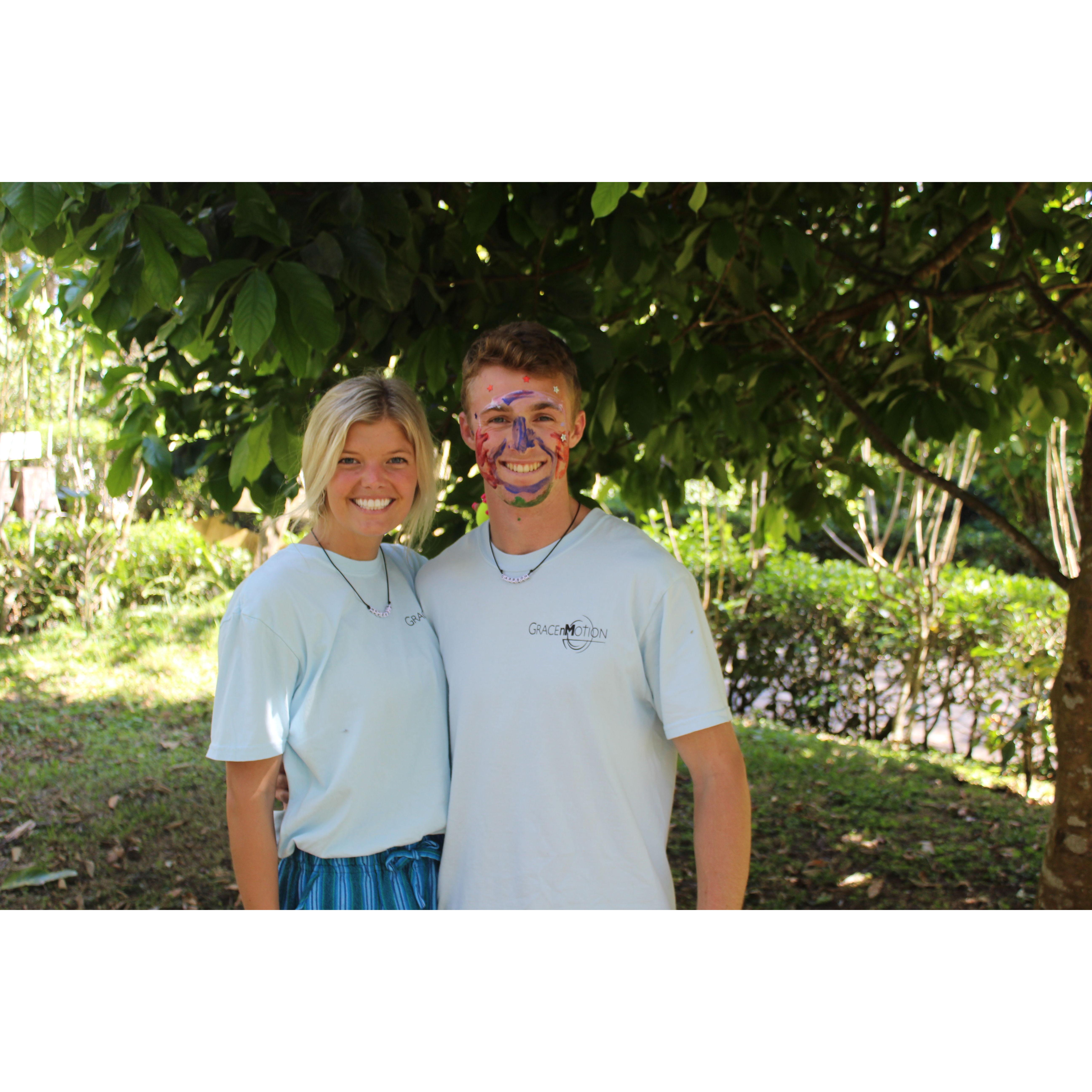 Our 1st mission trip together in El Salvador