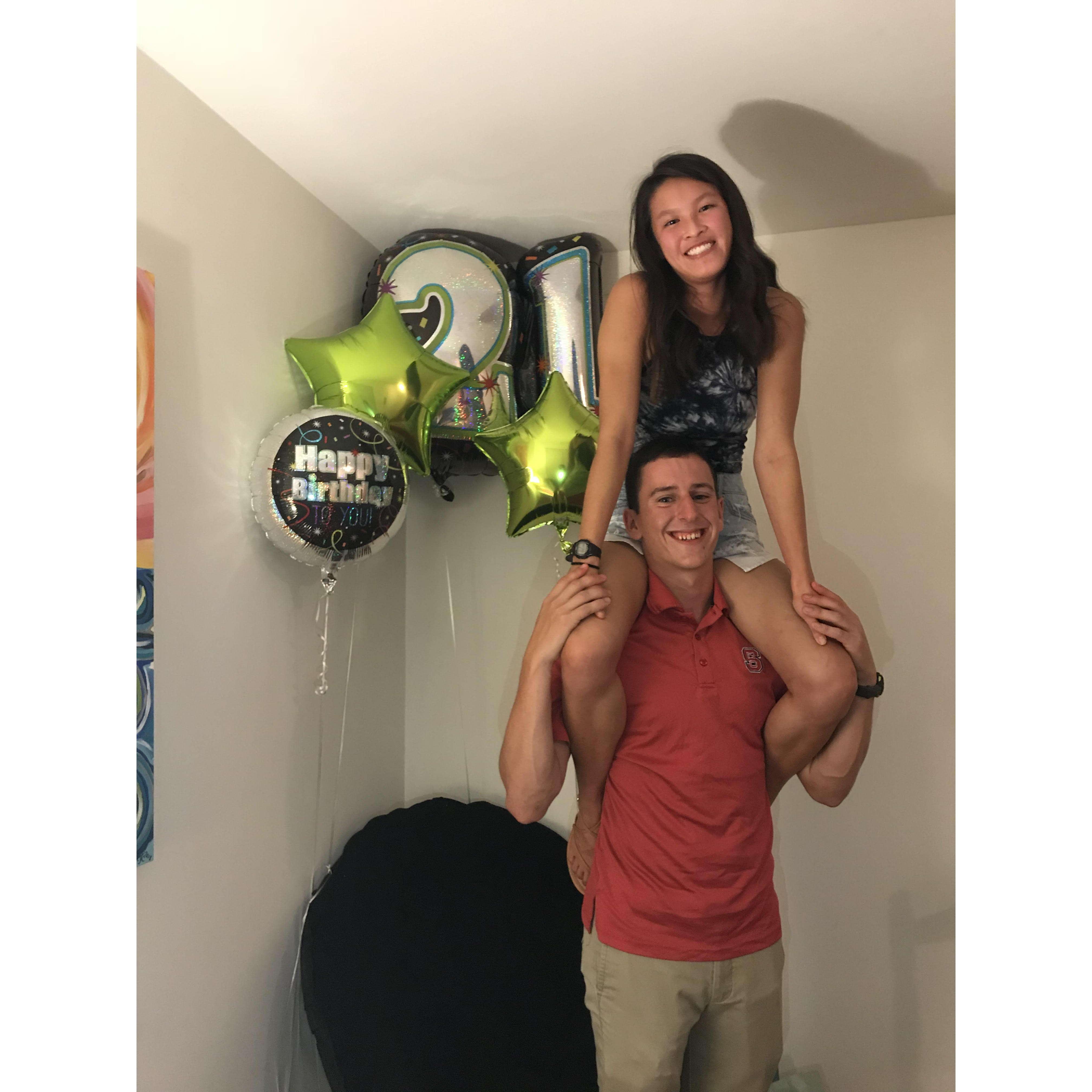 Ava's 21st birthday 