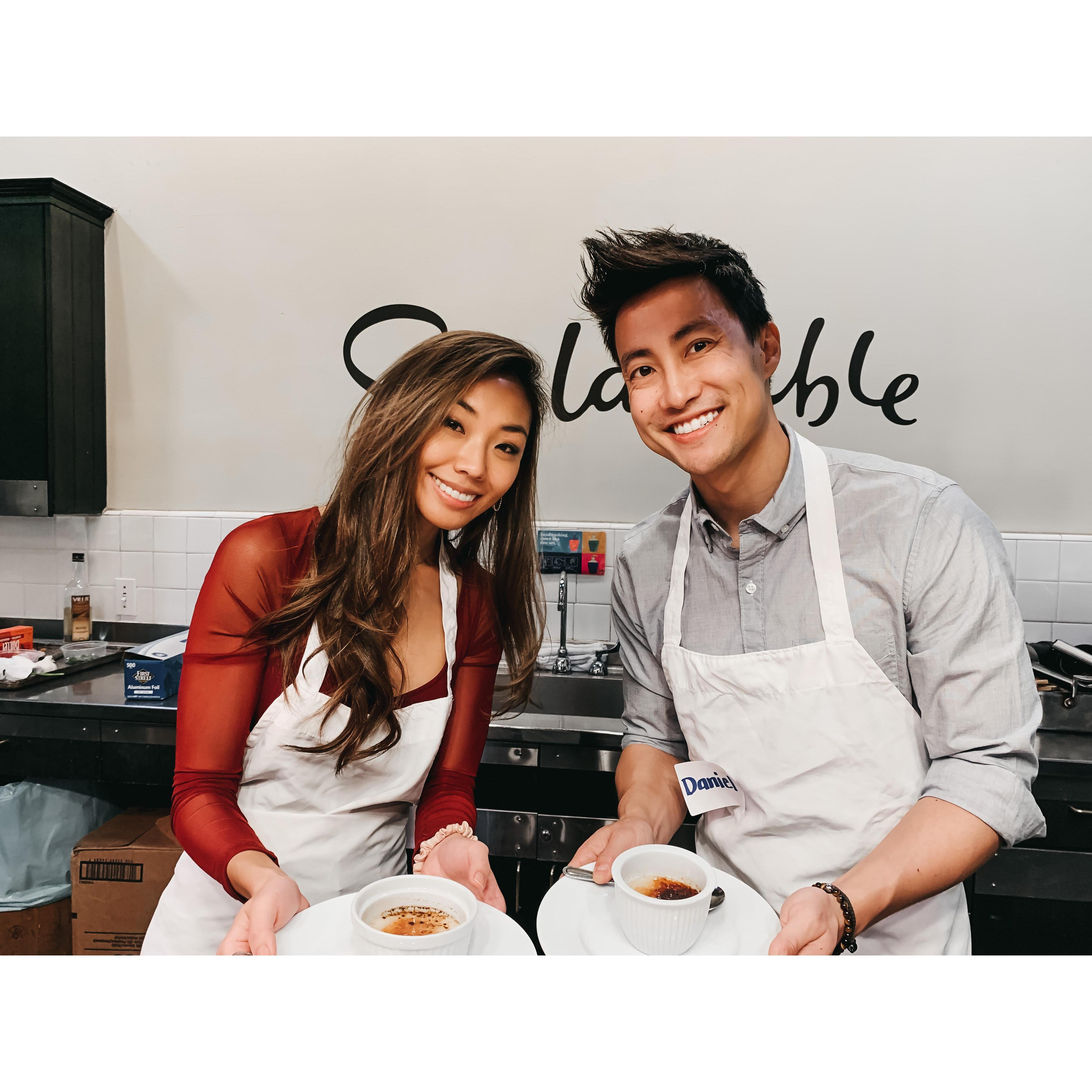 First Sur La Table Cooking Class!