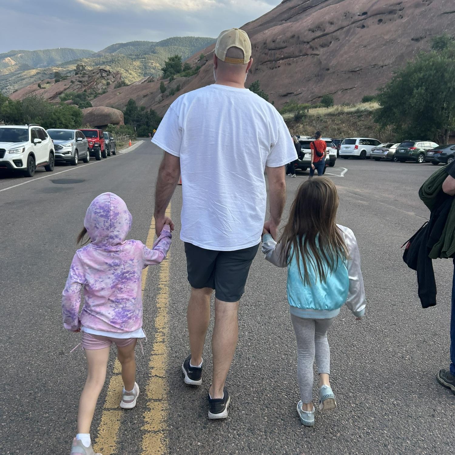 First Red Rocks concert for the girls - Lindsey Sterling