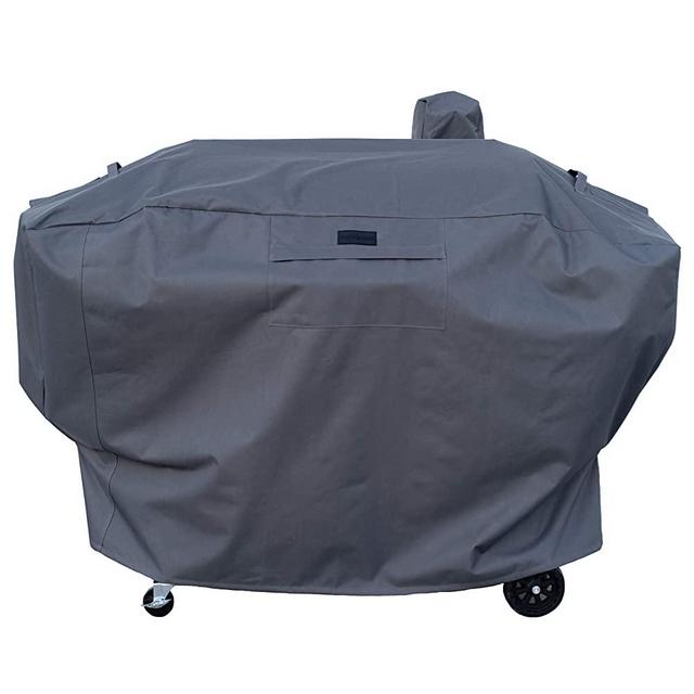 Patio King Grill Cover Replacement for Camp Chef Woodwind 36, SmokePro 36, All 36-Inch Pellet Grills - Upgraded Heavy Duty, Ultra-Durable, All-Weather Pellet Grill Cover (Gray)