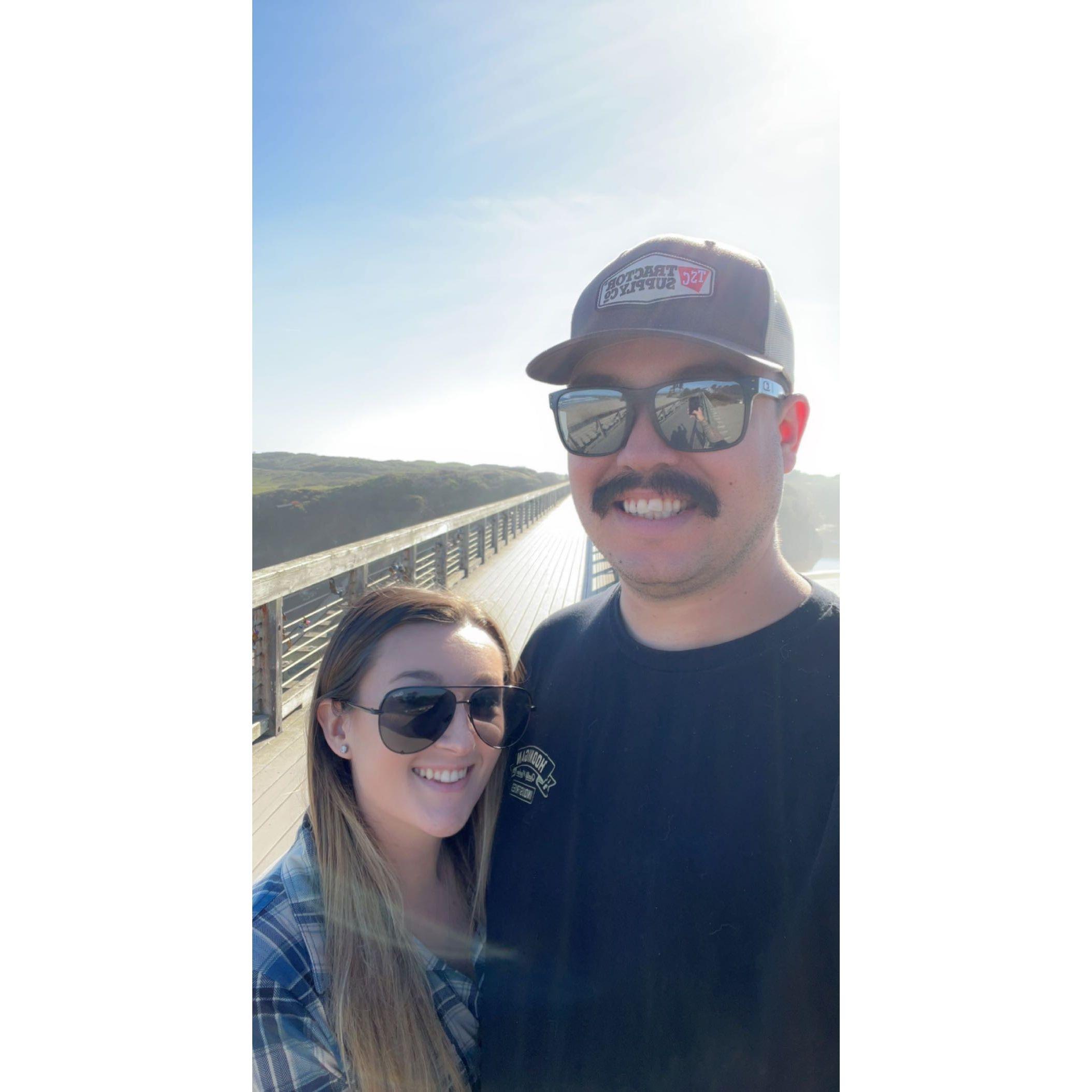 Selfie at our favorite place