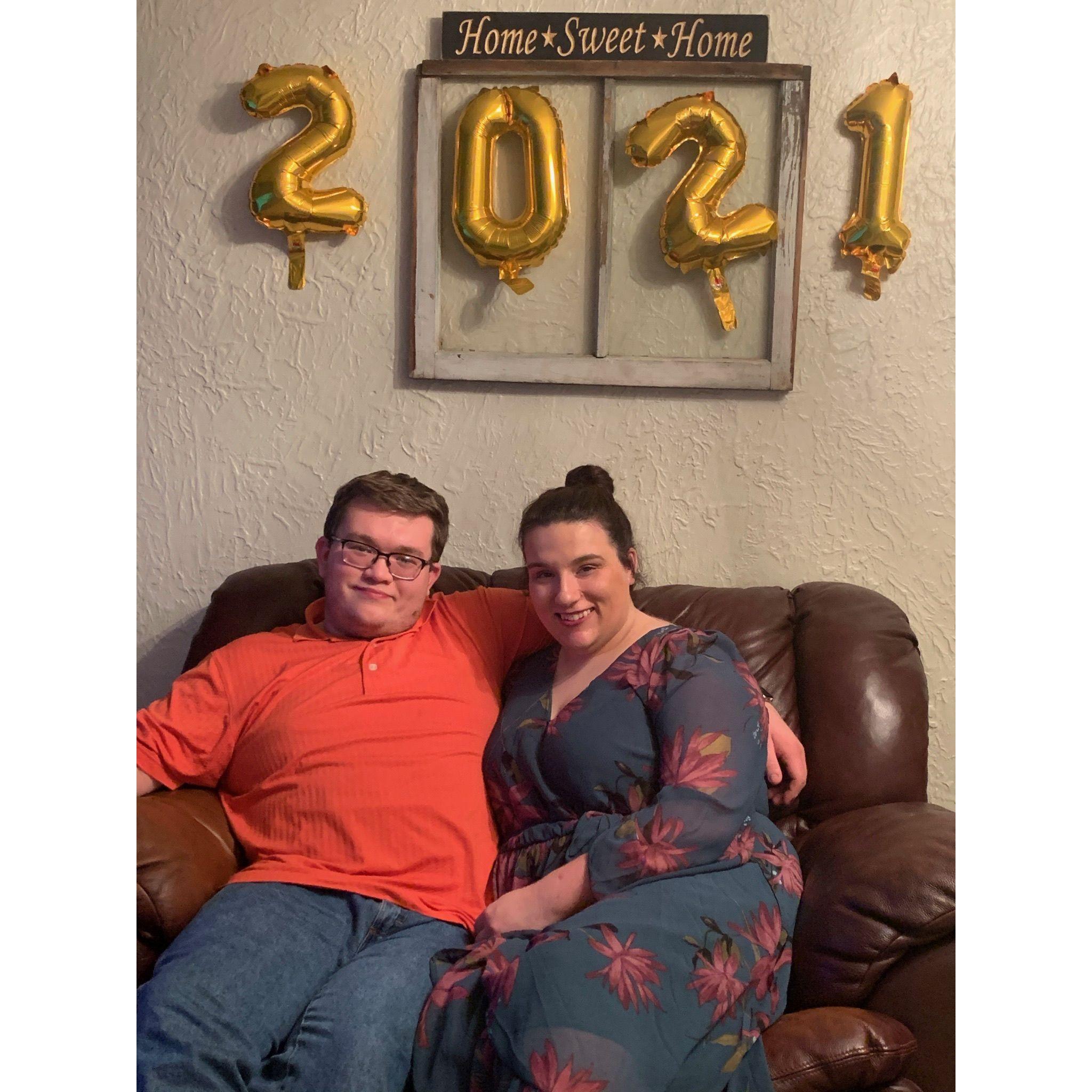 We've always had a tradition of bringing in the New Year together!