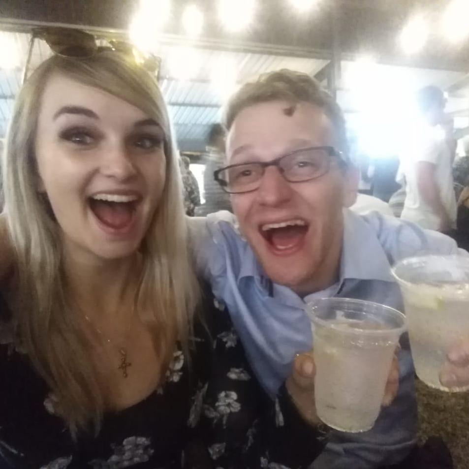 Enjoying ourselves a little too much...