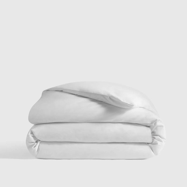 Organic Crisp Percale Duvet Cover - King/Cal King