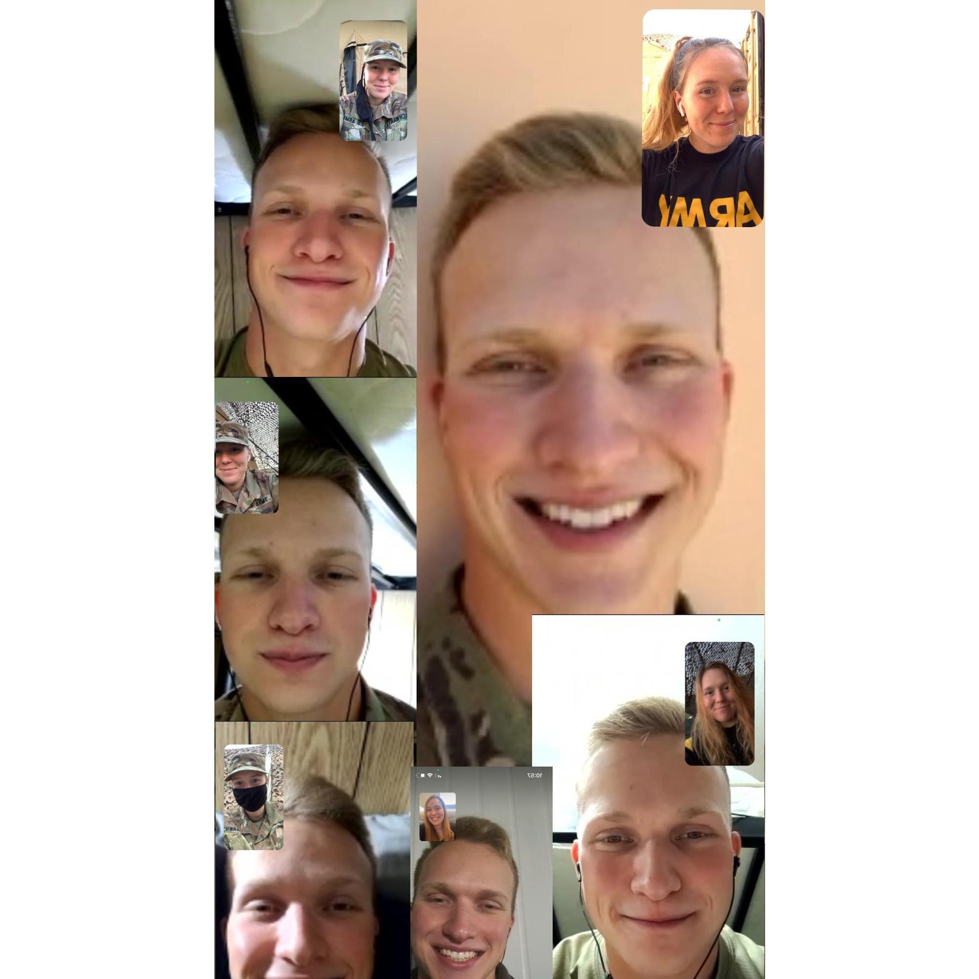 Long-distance deployment dating. what an experience!..at least we had decent WiFi (sometimes).