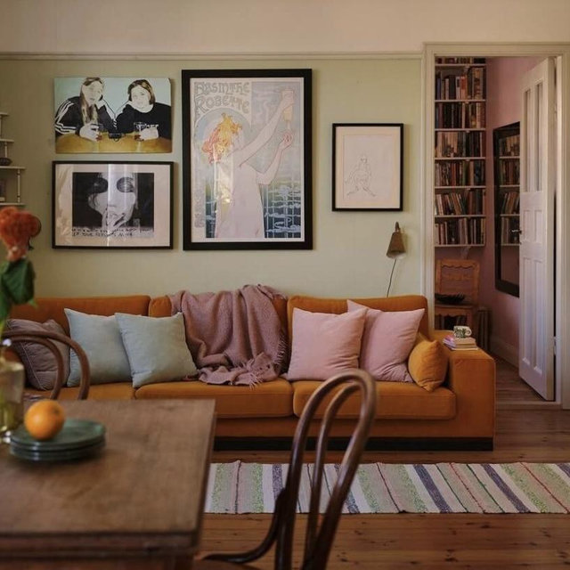 a cozy couch