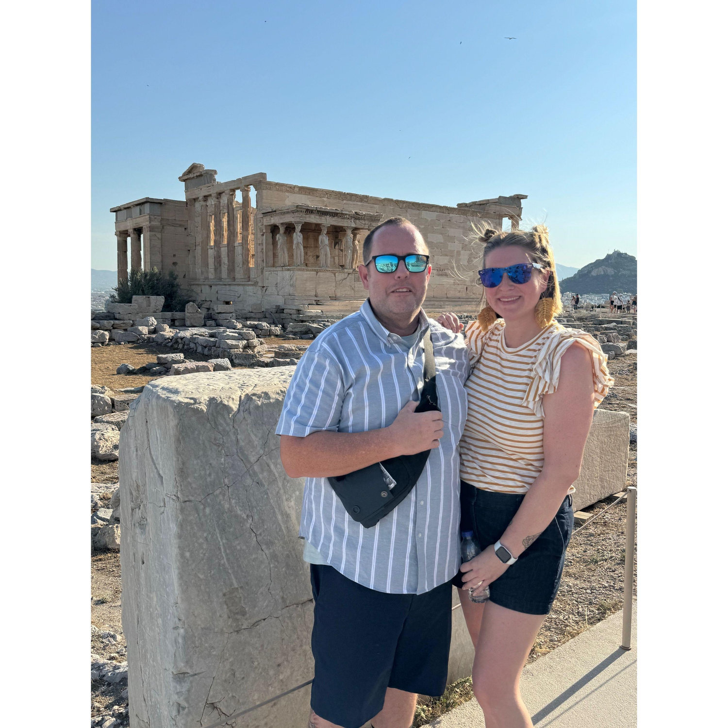 At the Acropolis in Athens