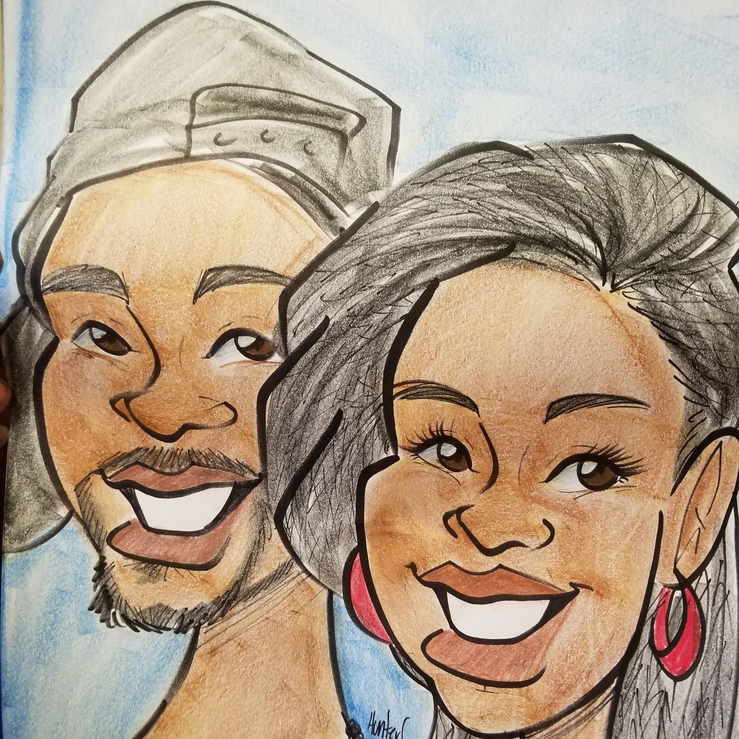 Cartoon version of us lol