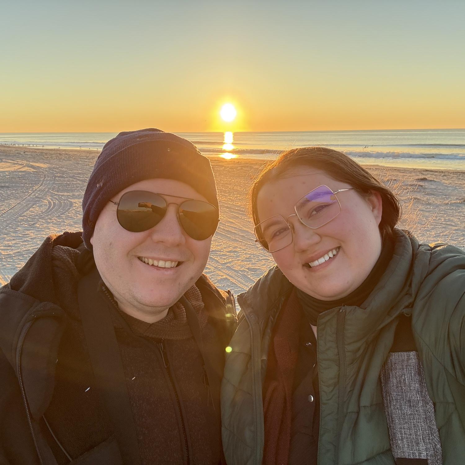 Sunset smiles