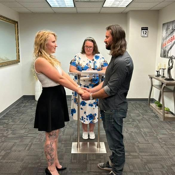 In classic 'us' fashion, we decided to take care of the paperwork first at the Clark County Courthouse in Las Vegas!