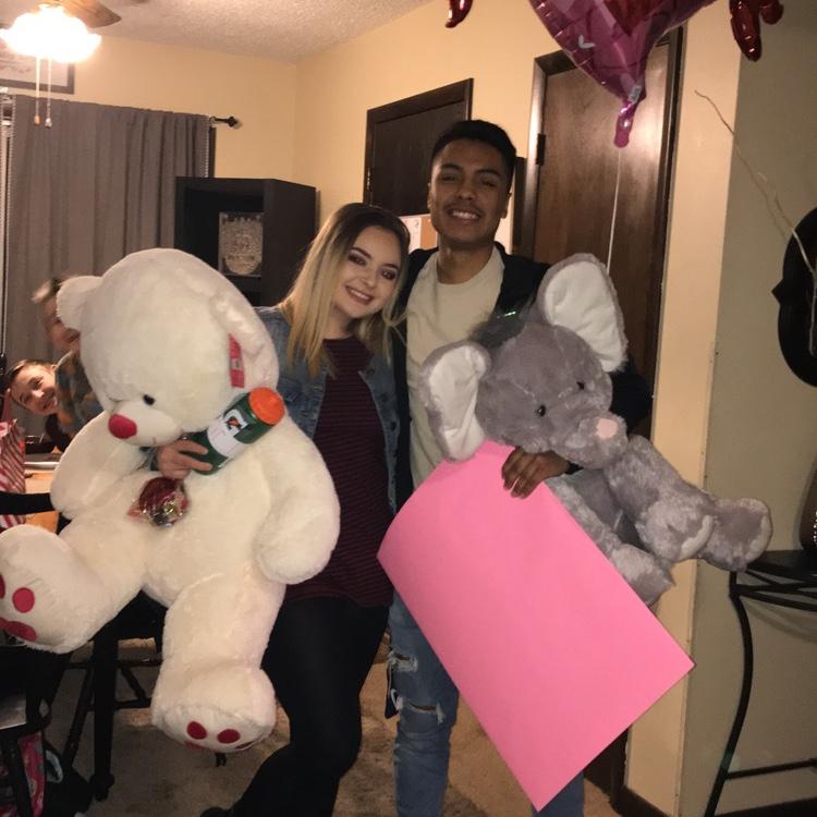 our first Valentine’s Day together💗