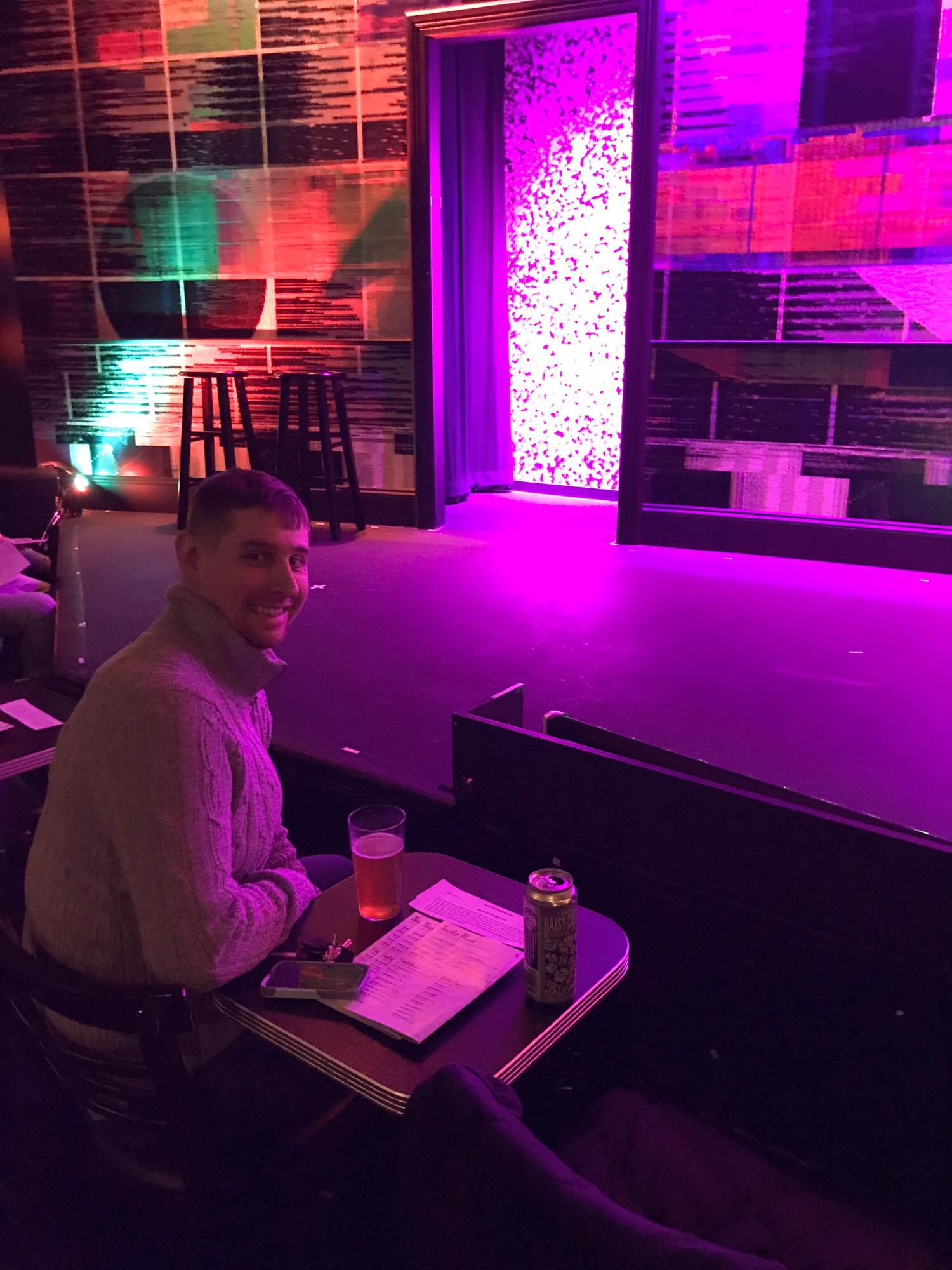 Front row @ Second City (2018)