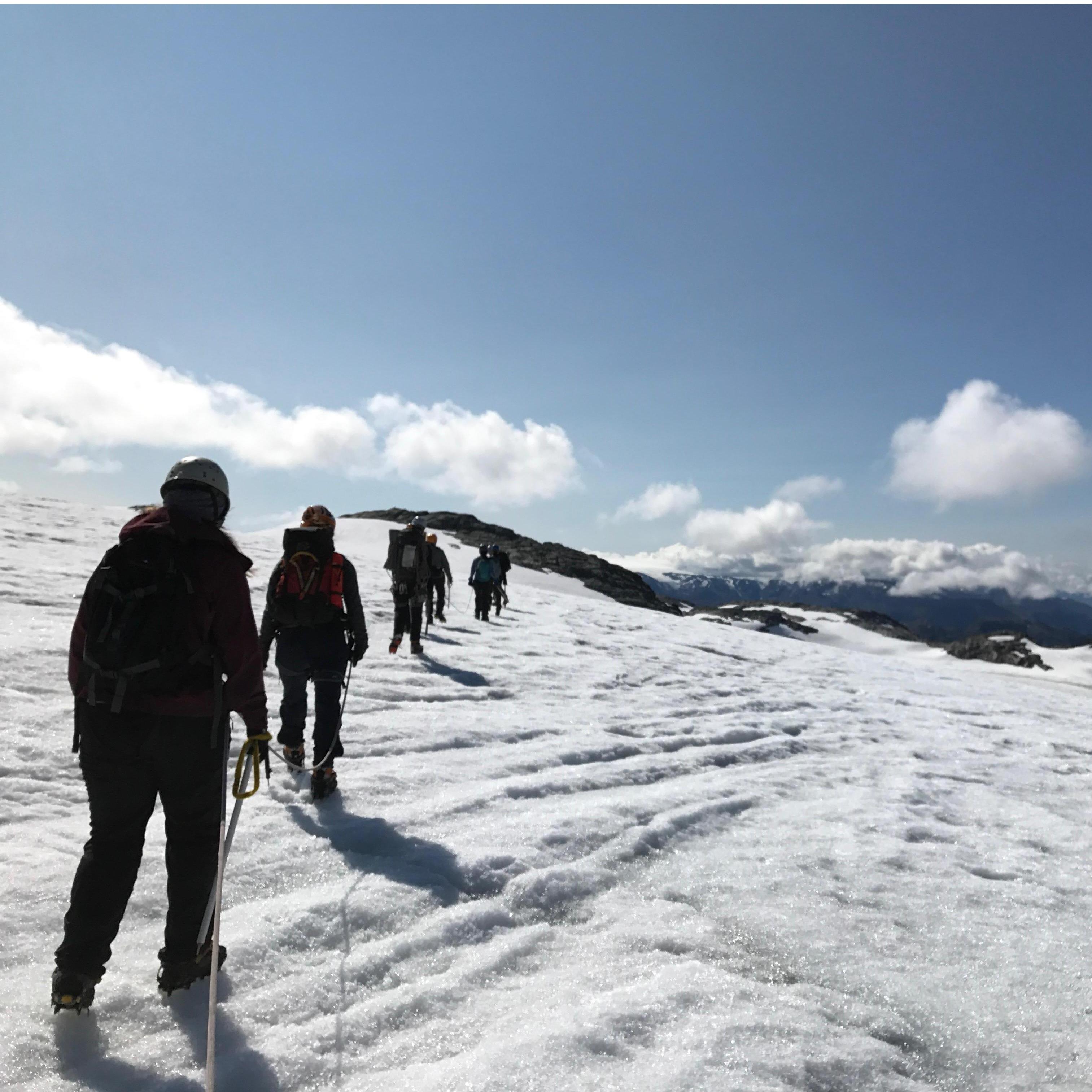 Ice hiking in Norway!