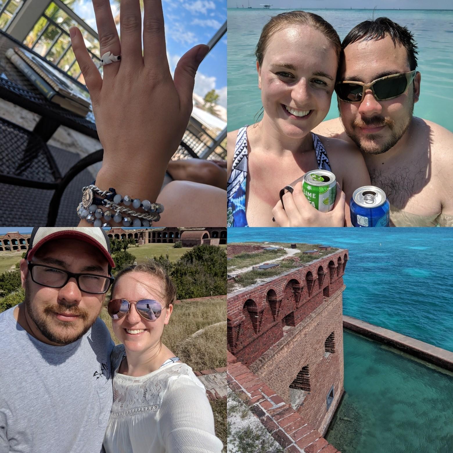 Our Florida engagement!
Dry Tortugas National Park