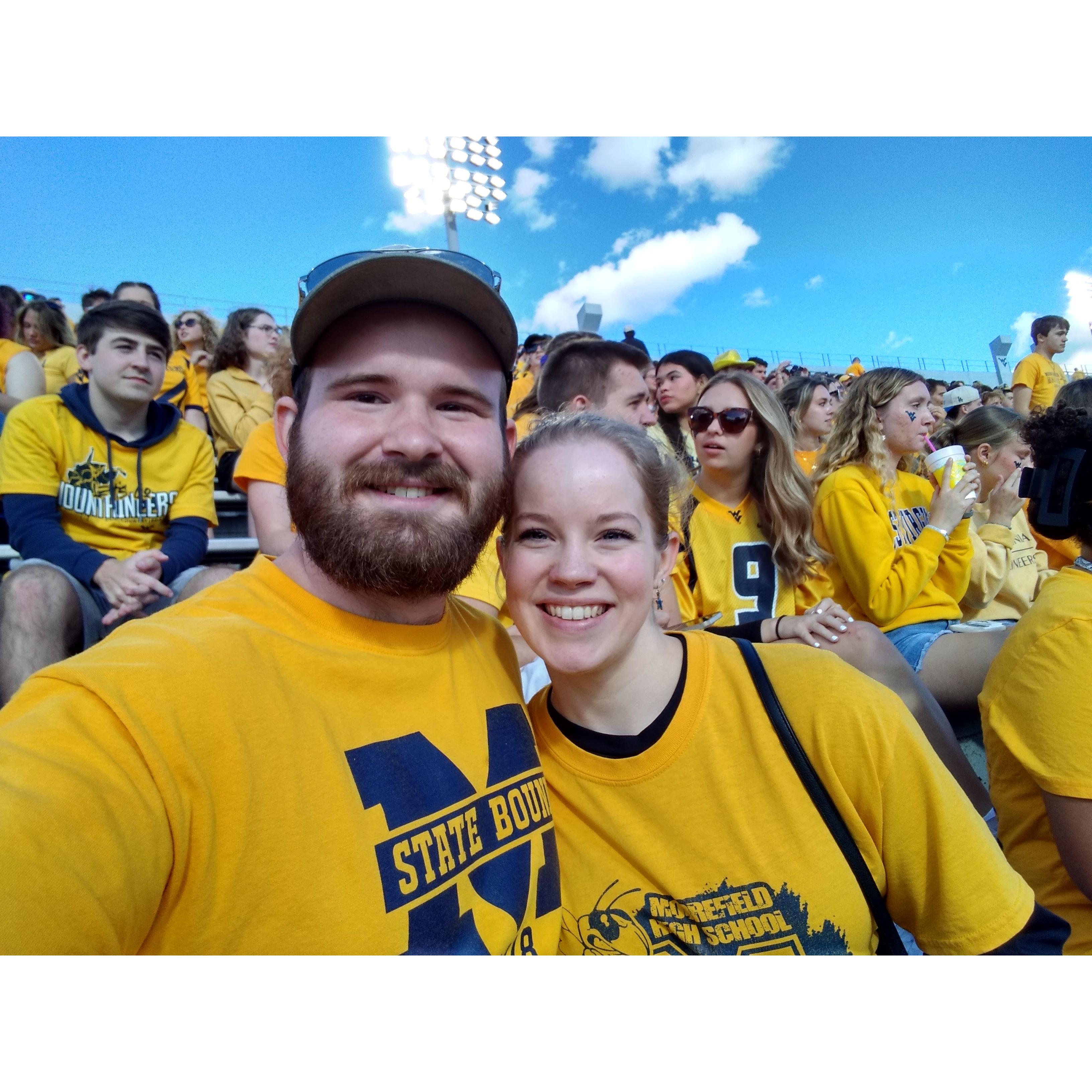 The first picture we took!