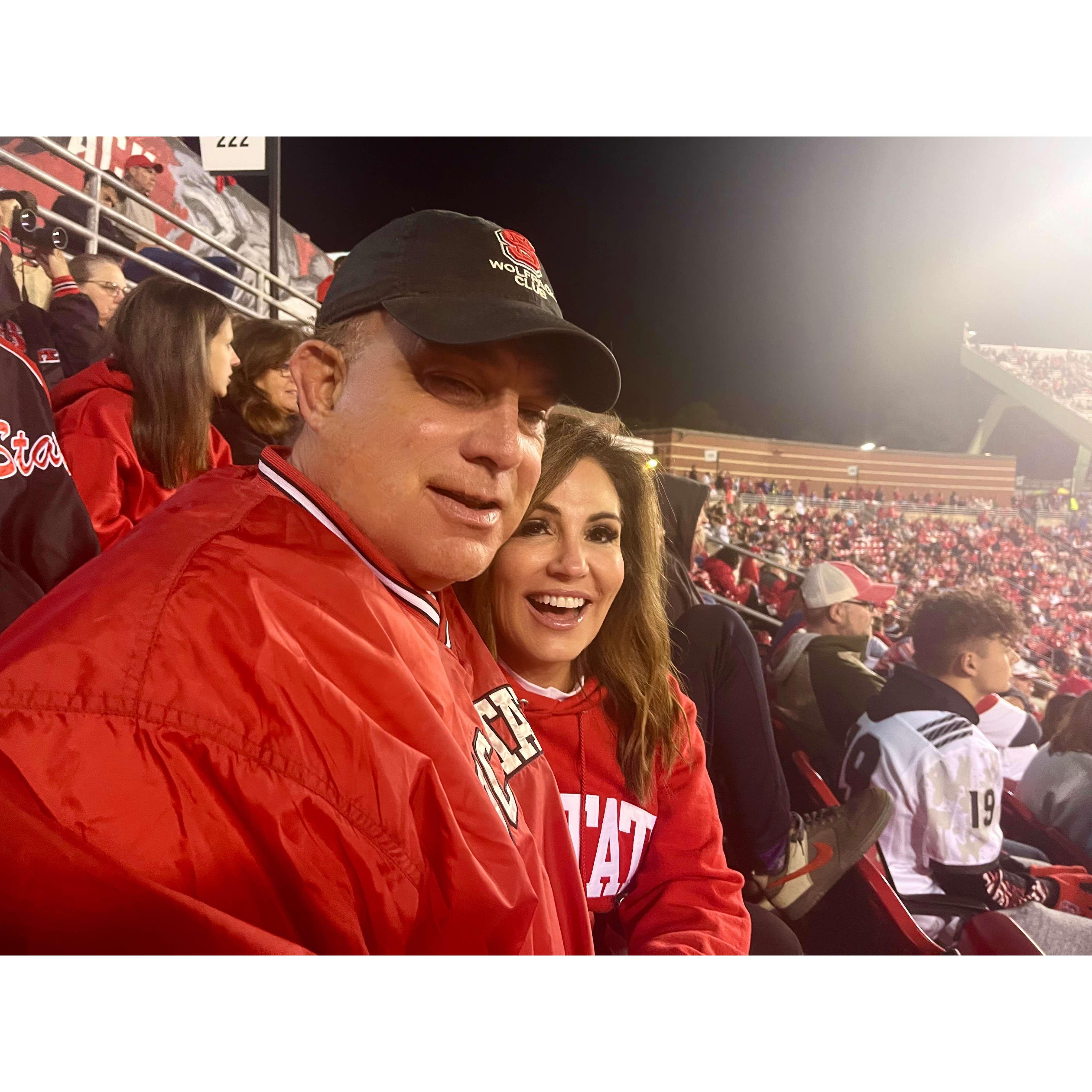 First NC State game together