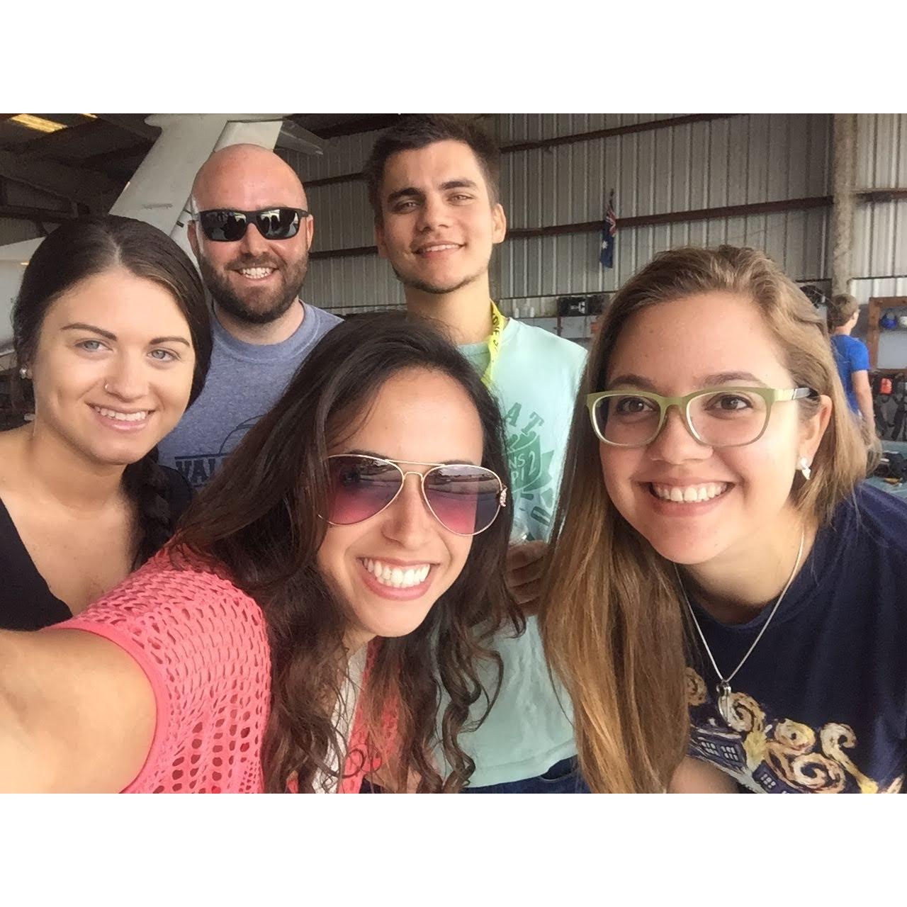 The first photo we ever took together, the day we met.
Skydive Space Center, Titusville, FL. May 16th, 2015.
