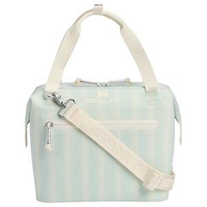 The All Day Julienne Mini Cooler - Mist Picnic Stripe