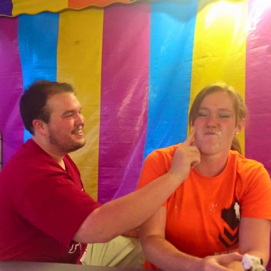 We went to the Tennessee State Fair with Michelle. She was trying to hook us up