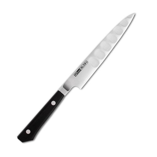 Glestain Indented-Blade Petty 4.7" (12cm) | KORINKorin - Fine Japanese Tableware and Chef Knives