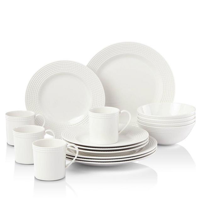 kate spade new york Wickford Dinnerware Set, 16 Piece