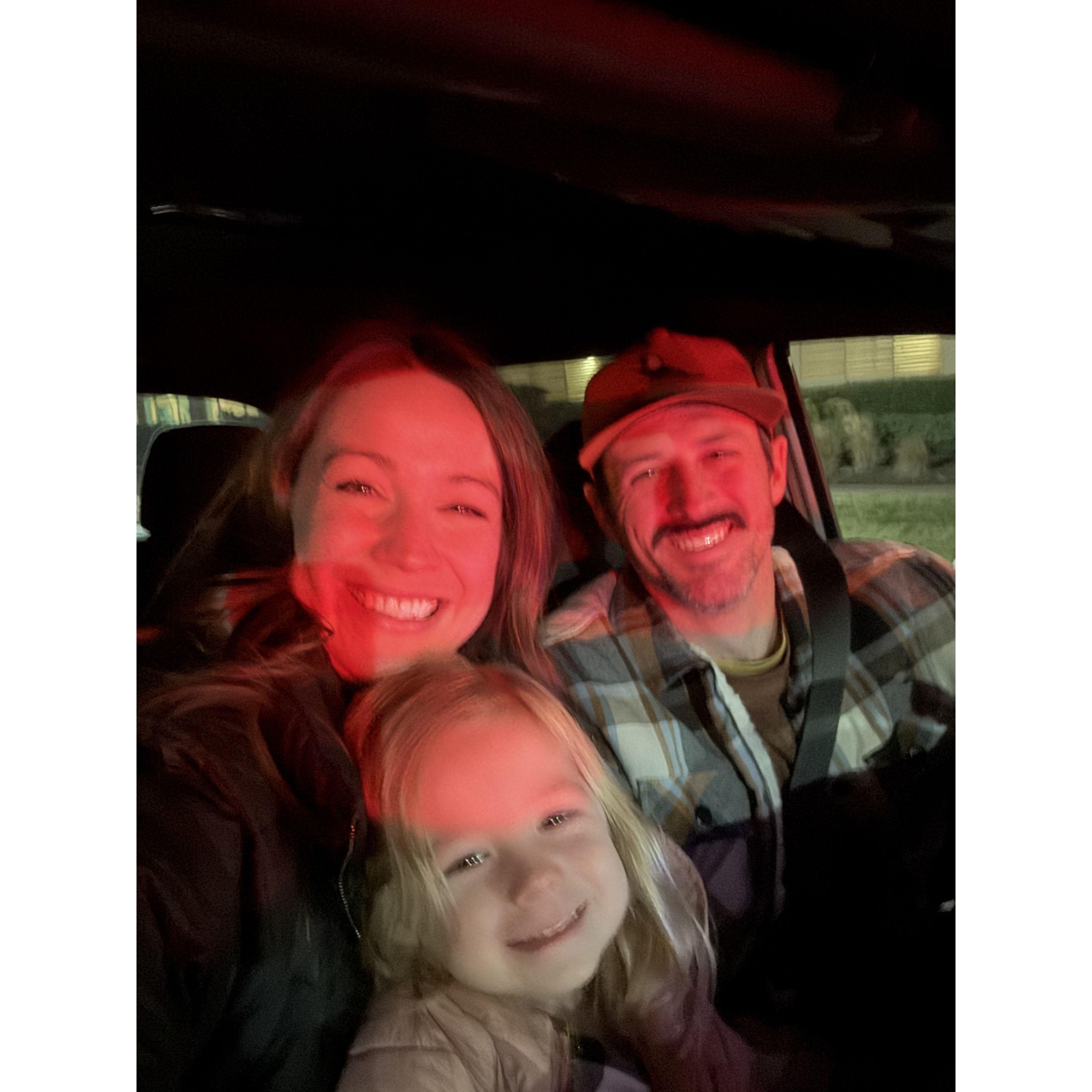 Christmas Lights on the Boardwalk