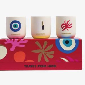 Travel From Home Mini Scented Candle Set (Assouline)