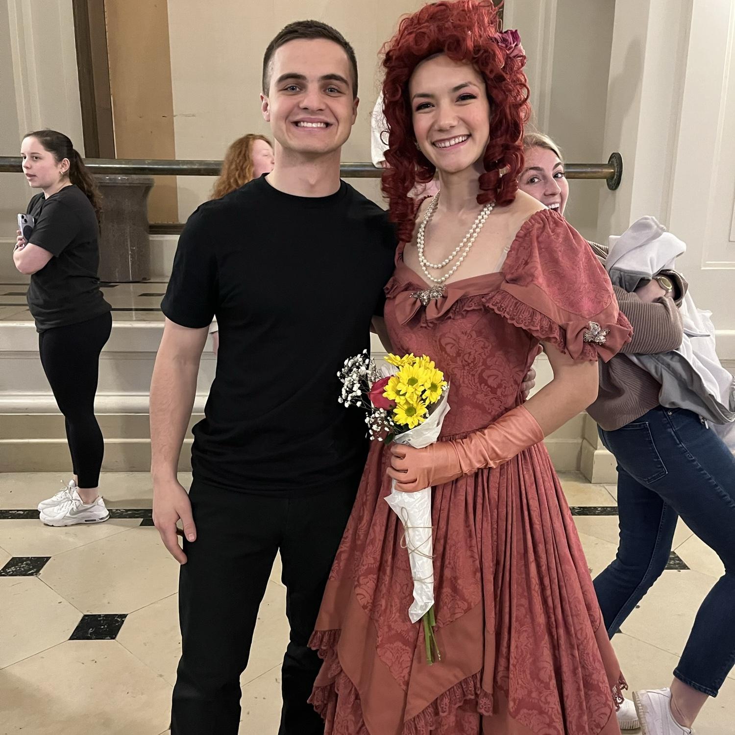 Jonathan showed incredible dedication from early on by joining the crew of the Spring Musical just to spend time with Veronica backstage.