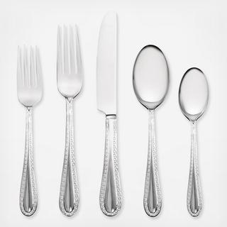 Lismore Lace 65-Piece Flatware Set, Service for 12