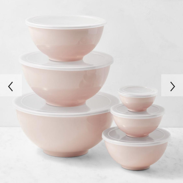Melamine Mixing Bowls with Lids