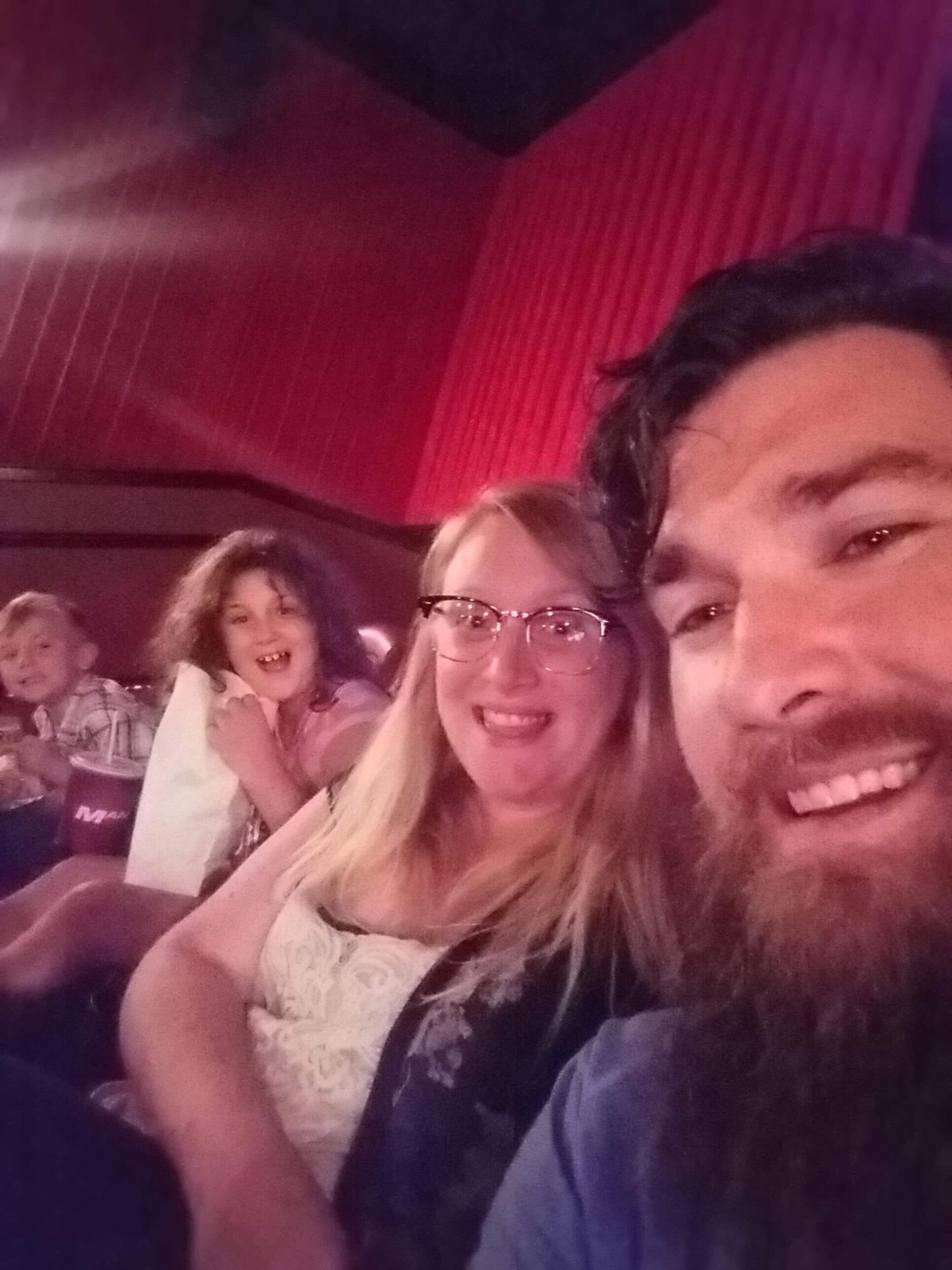 Family movie night 🍿📽