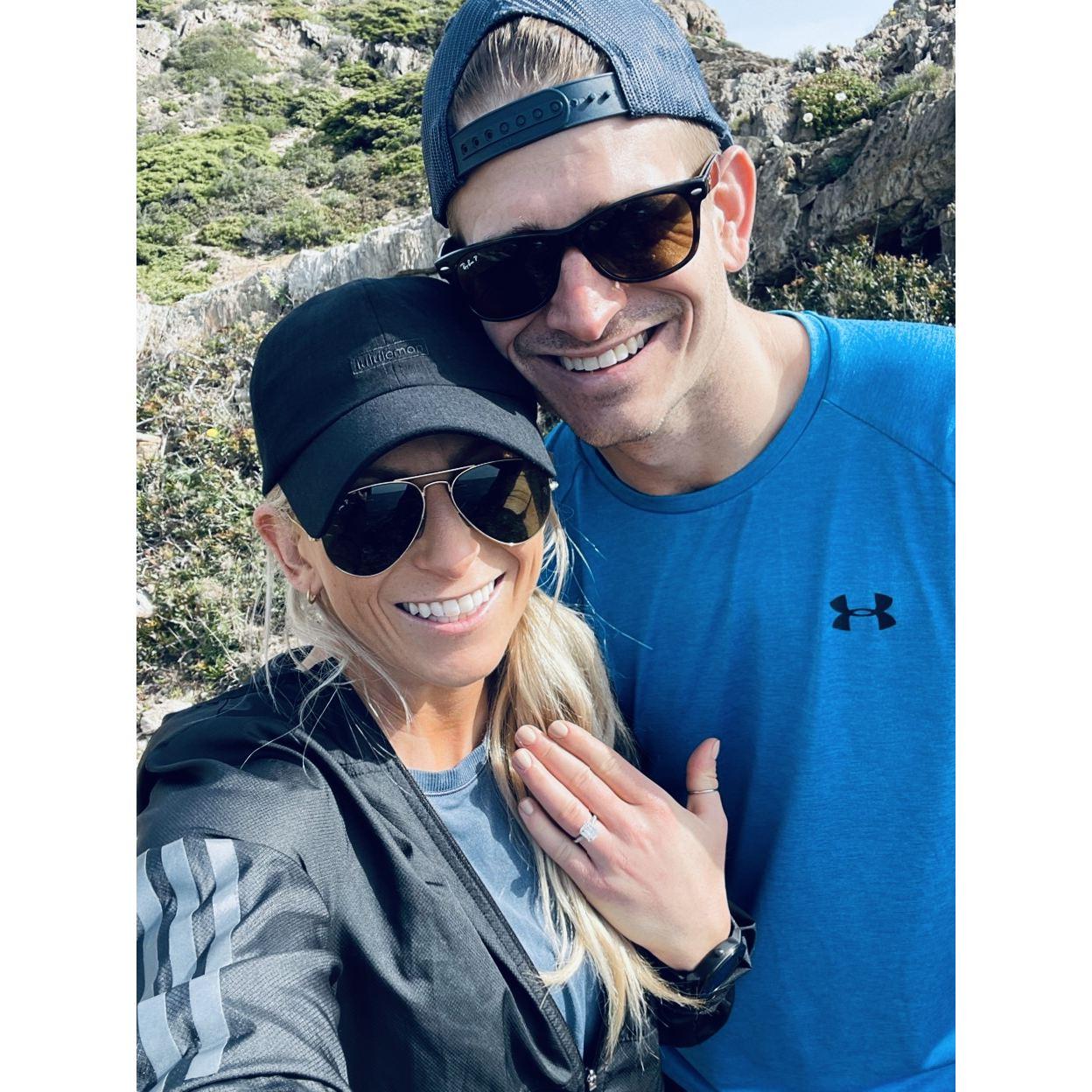 When Steph said "Yes!" to Chuck!
