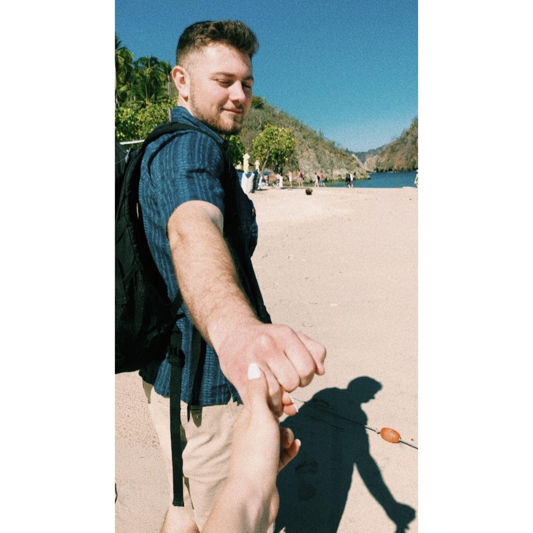 Their first time in Costa Rica and Ryan's first time at the beach! (Thanks to Joe and Mariam's amazing wedding!)