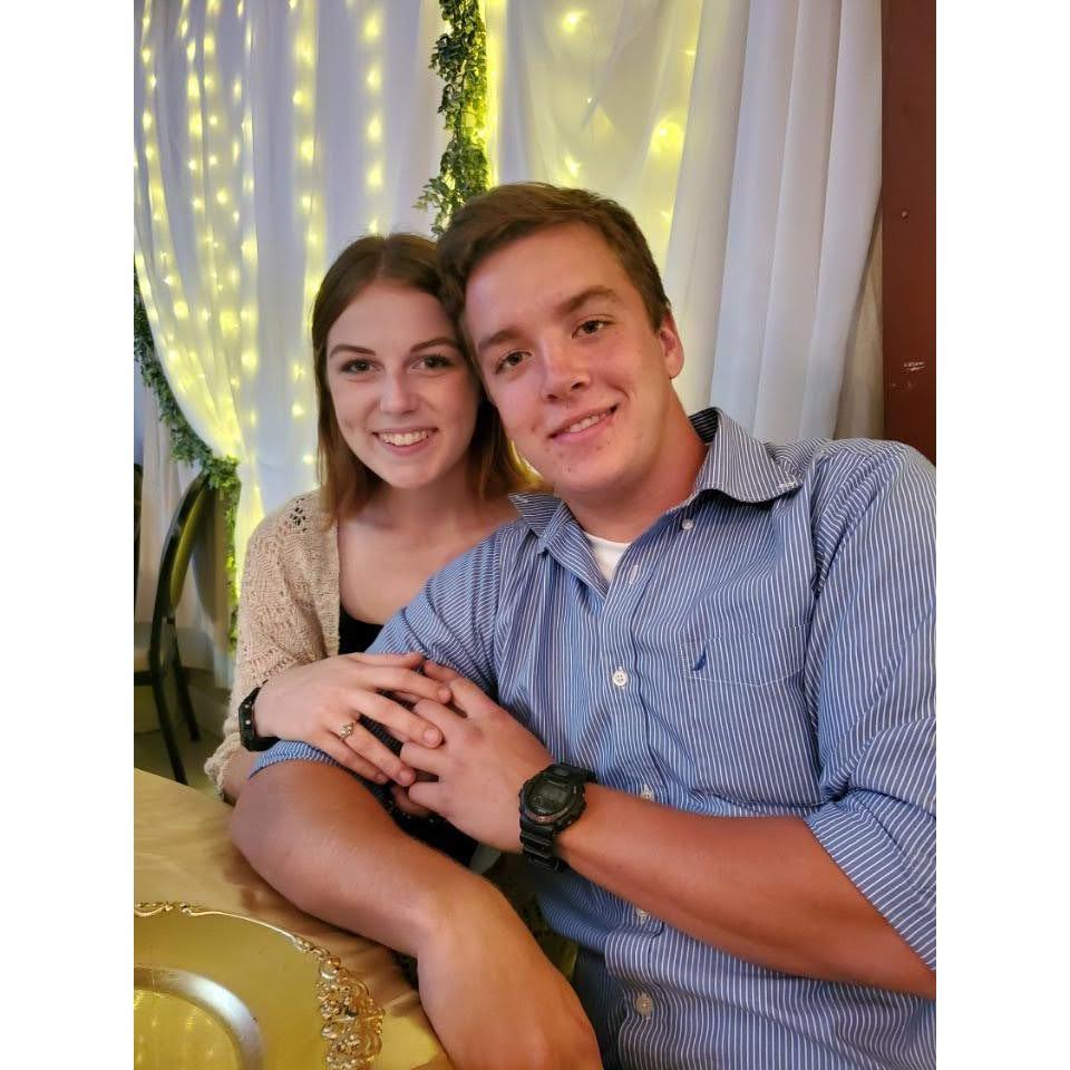 We knew before this moment we would marry each other one day.