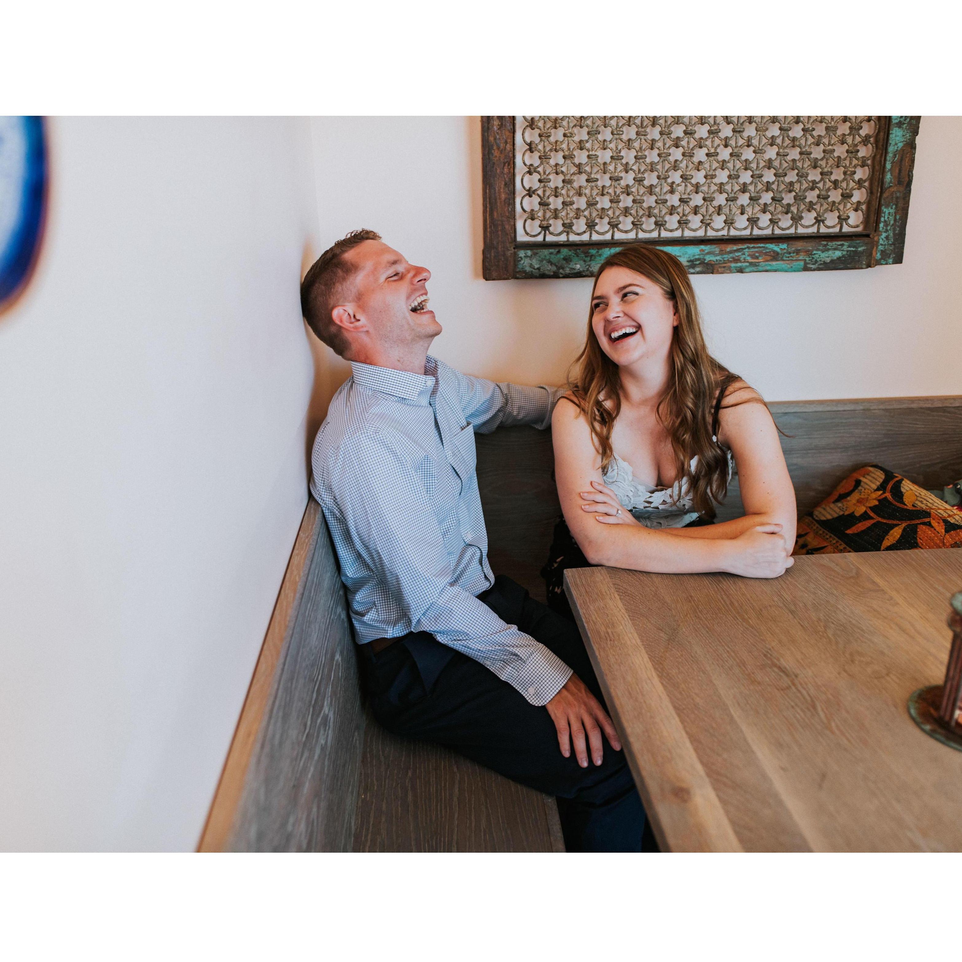 Engagement photos by Matt Schmachtenberg Photography.