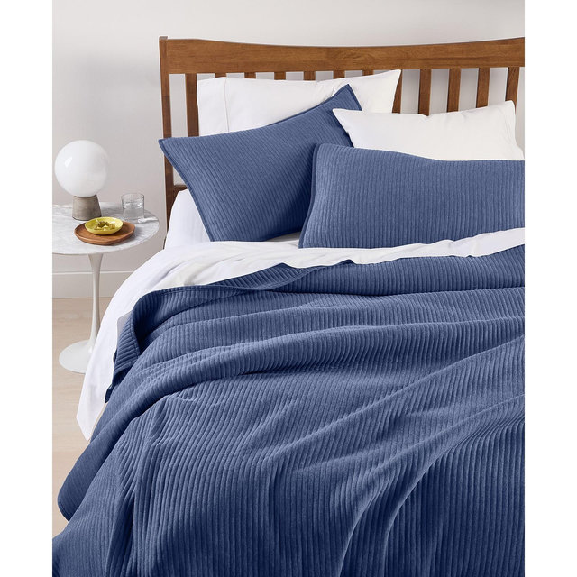 Arch Studio Heathered Jersey 3-Pc. Quilt Set, Full/Queen, Exclusively at Macy's