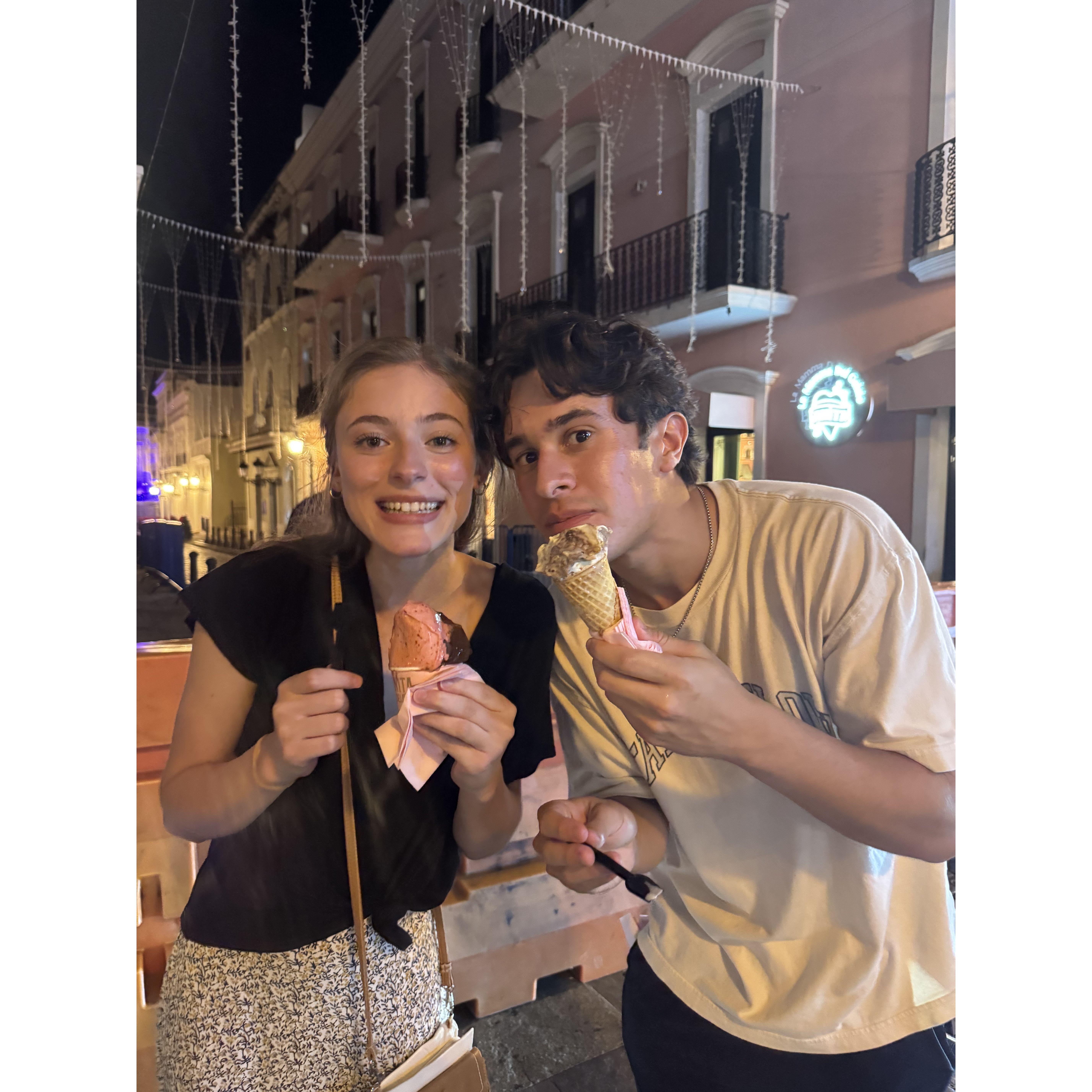We love gelato!