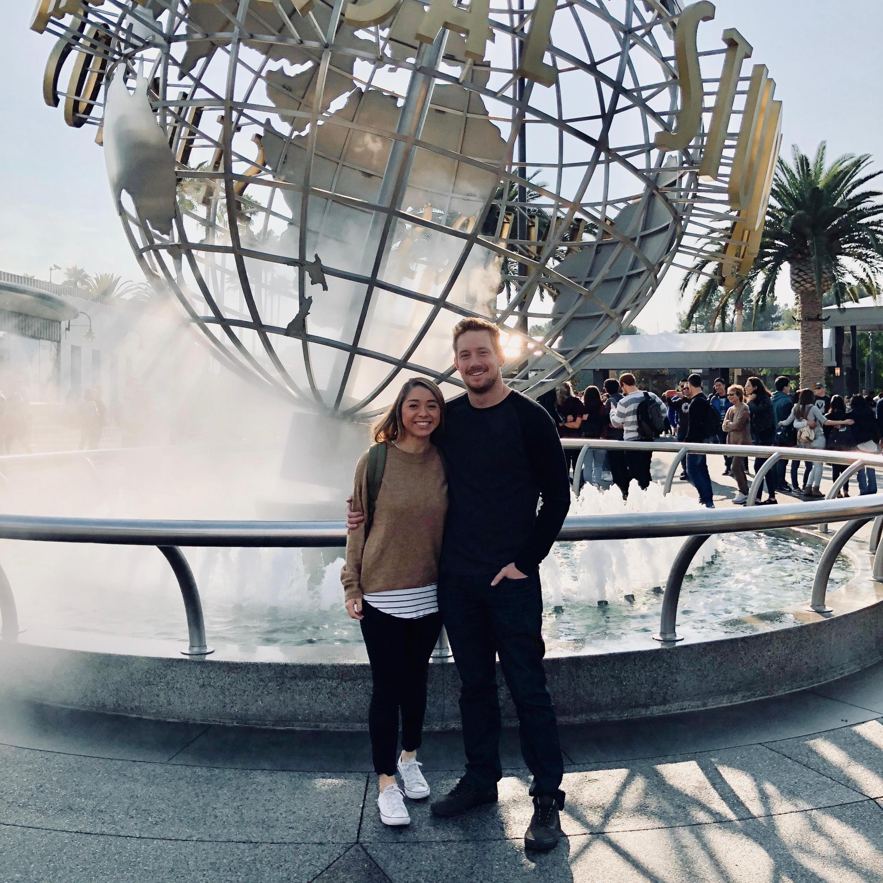 Universal Studios for Matt's 27th birthday.