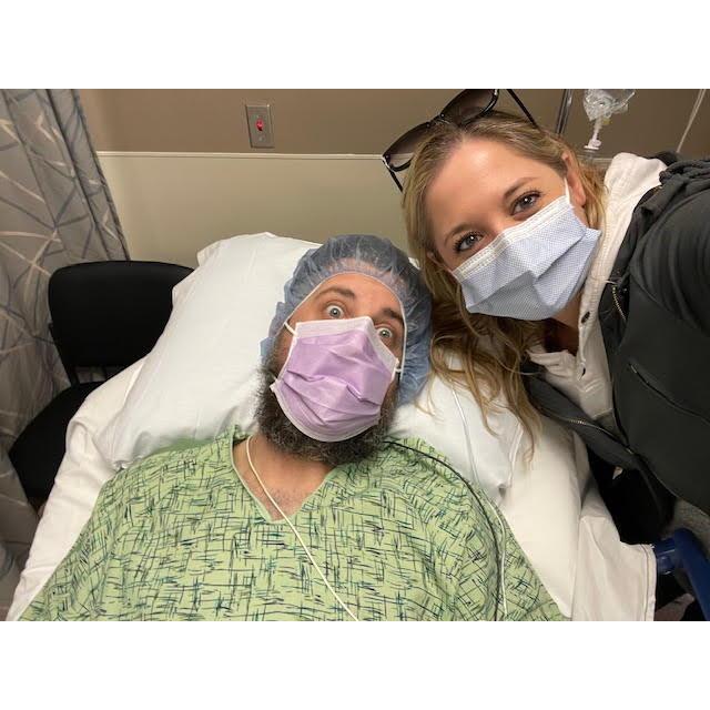 Brett's nose surgery :)