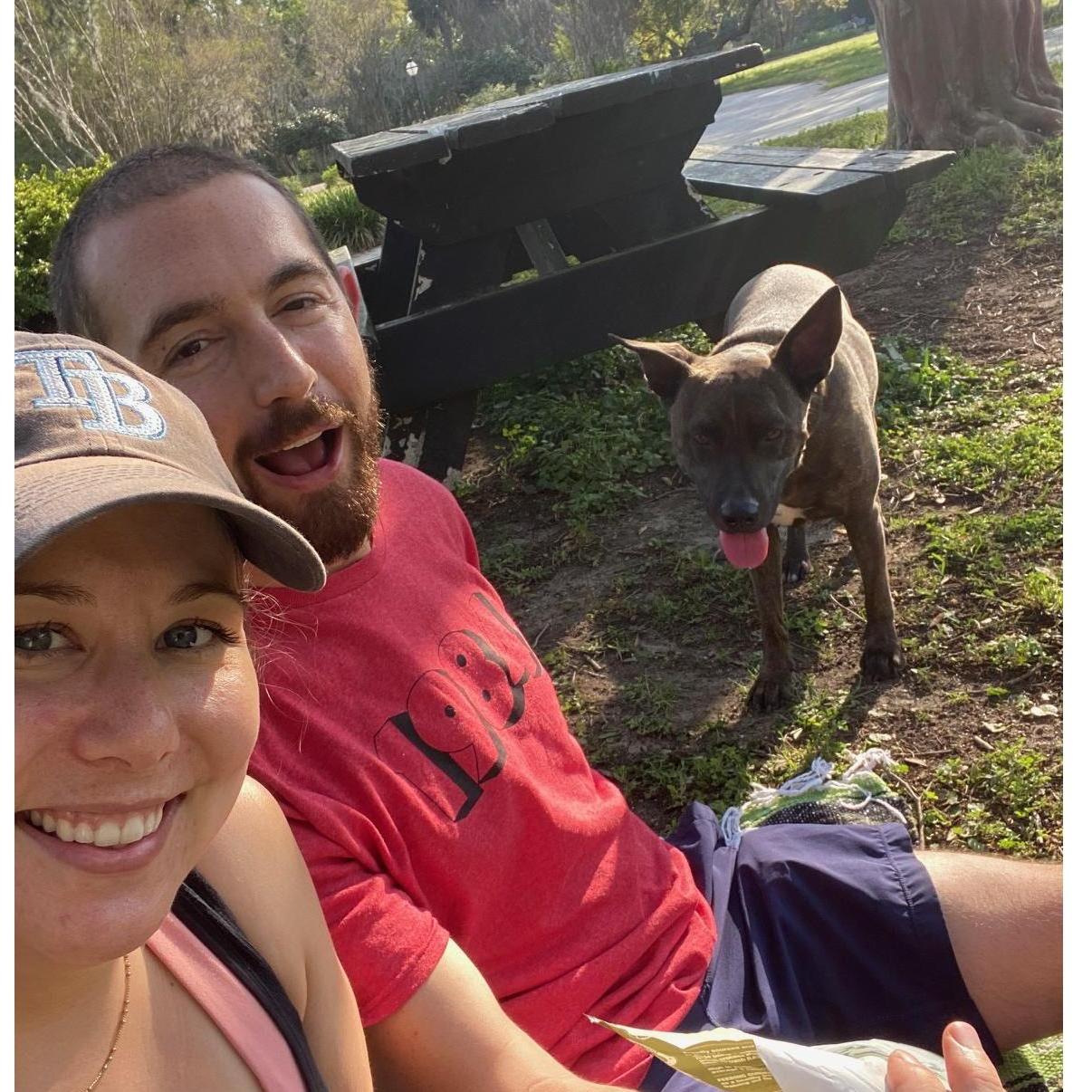 Picnic with the pup