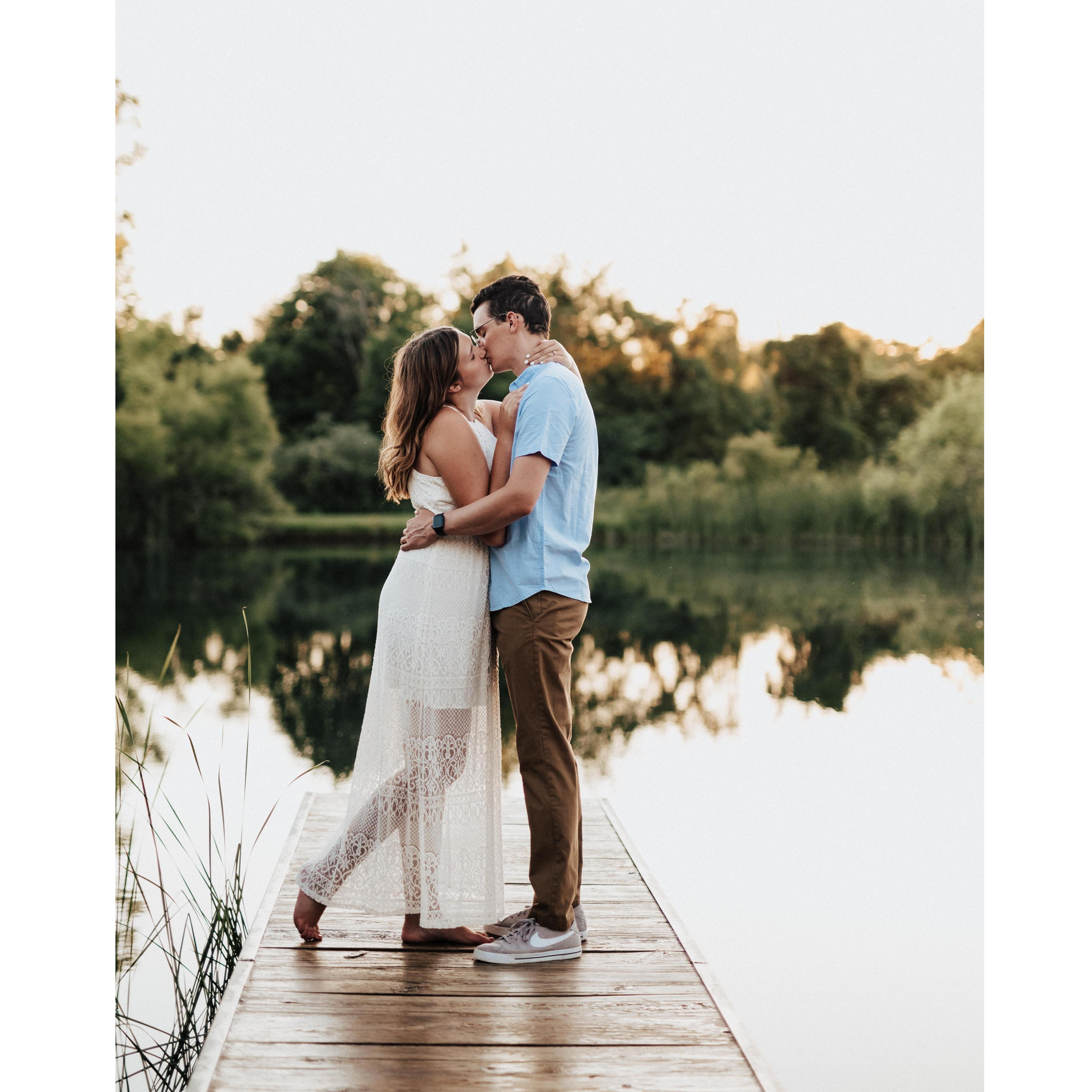 Where Aaron proposed....