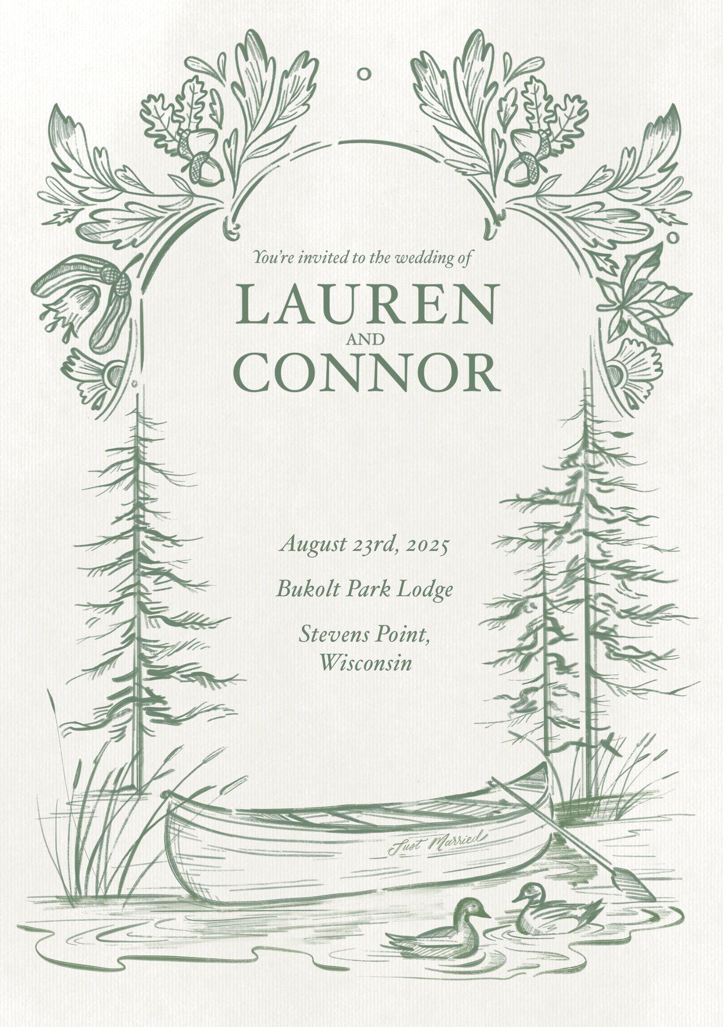 The Wedding Website of Connor Rowe and Lauren Gerads