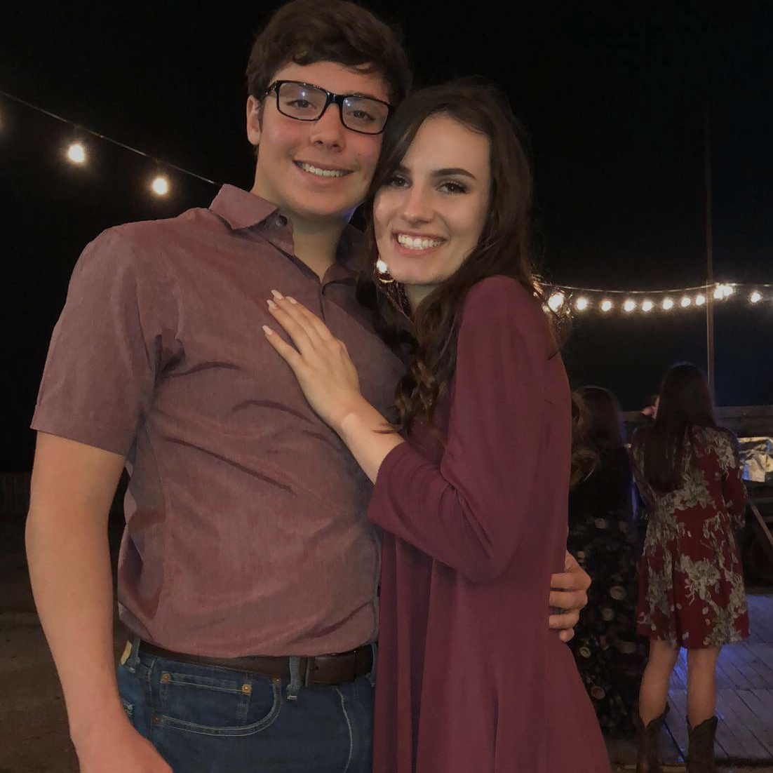 At Kate's Cousins' Libbey and Cheyenne's wedding in 2018!